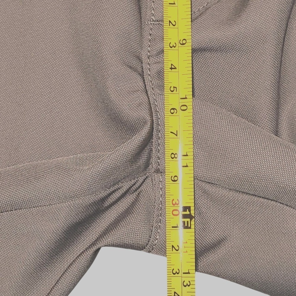 Roundtree & Yorke 38x29 Performance Pants‎ Dark Gray Flat Front Straight Leg - Picture 9 of 9